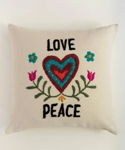 Natural Life Hand Embroidered Pillow NEW & TRENDING 27 Natural Life Hand Embroidered Pillow NEW & TRENDING