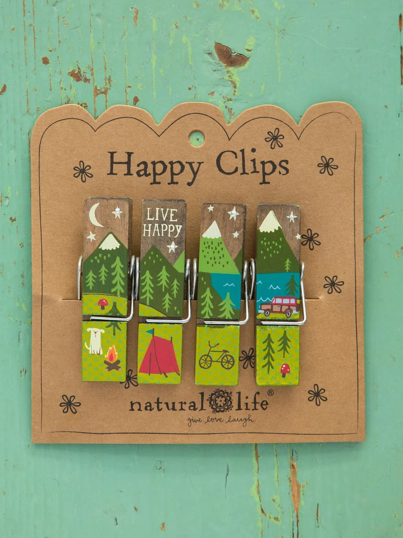 Natural Life Back To Campus Bag Clips 6 Natural Life Back To Campus Bag Clips