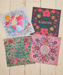 Natural Life Happy Notes Poster Book Back To Campus