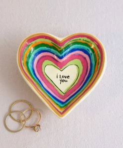 Natural Life FUN & GIFTS Heart Trinket Dish