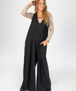 Natural Life CLOTHES Knit Jumpsuit