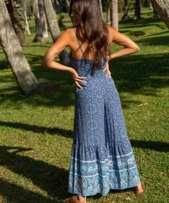 Natural Life Layla Smocked Jumpsuit