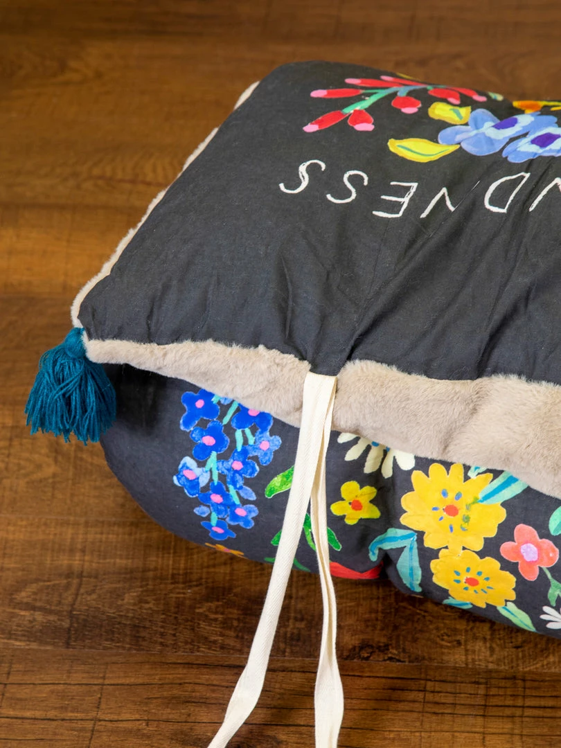 Natural Life Faux Fur Lounge Bed Roll 6 Natural Life Faux Fur Lounge Bed Roll