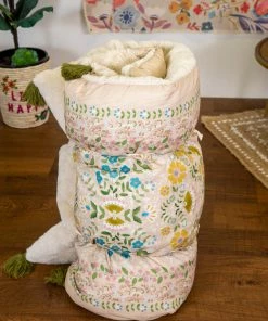 Natural Life Faux Fur Lounge Bed Roll 32 Natural Life Faux Fur Lounge Bed Roll