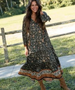 Natural Life CLOTHES Viscose Lula Maxi Dress