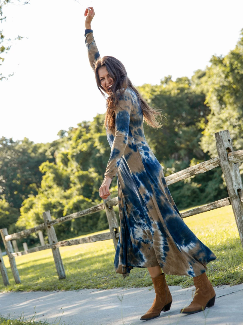 Natural Life Stevie Knit Tie-Dye Maxi 16 Natural Life Stevie Knit Tie-Dye Maxi