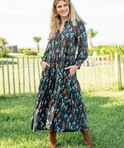 Natural Life CLOTHES Florence Midi Dress