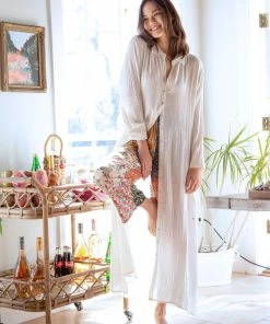 Natural Life Beach & Outdoors The Drew Gauze Shirtdress