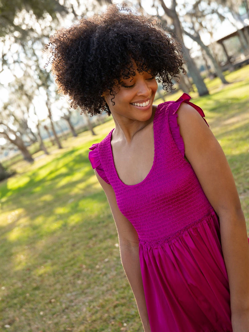 Natural Life Olivia Smocked Maxi Dress 4 Natural Life Olivia Smocked Maxi Dress