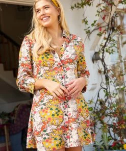 Natural Life CLOTHES Twiggy Mini Shirt Dress