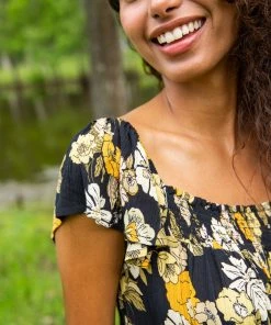 Natural Life NEW & TRENDING Flutter Sleeve Mini Dress