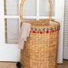 Natural Life Nantucket Rolling Laundry Basket 1 Natural Life Nantucket Rolling Laundry Basket