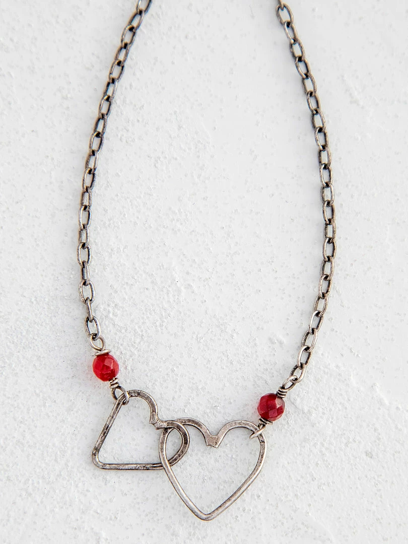 Natural Life ACCESSORIES Metal Heart Necklace 4 Natural Life ACCESSORIES Metal Heart Necklace