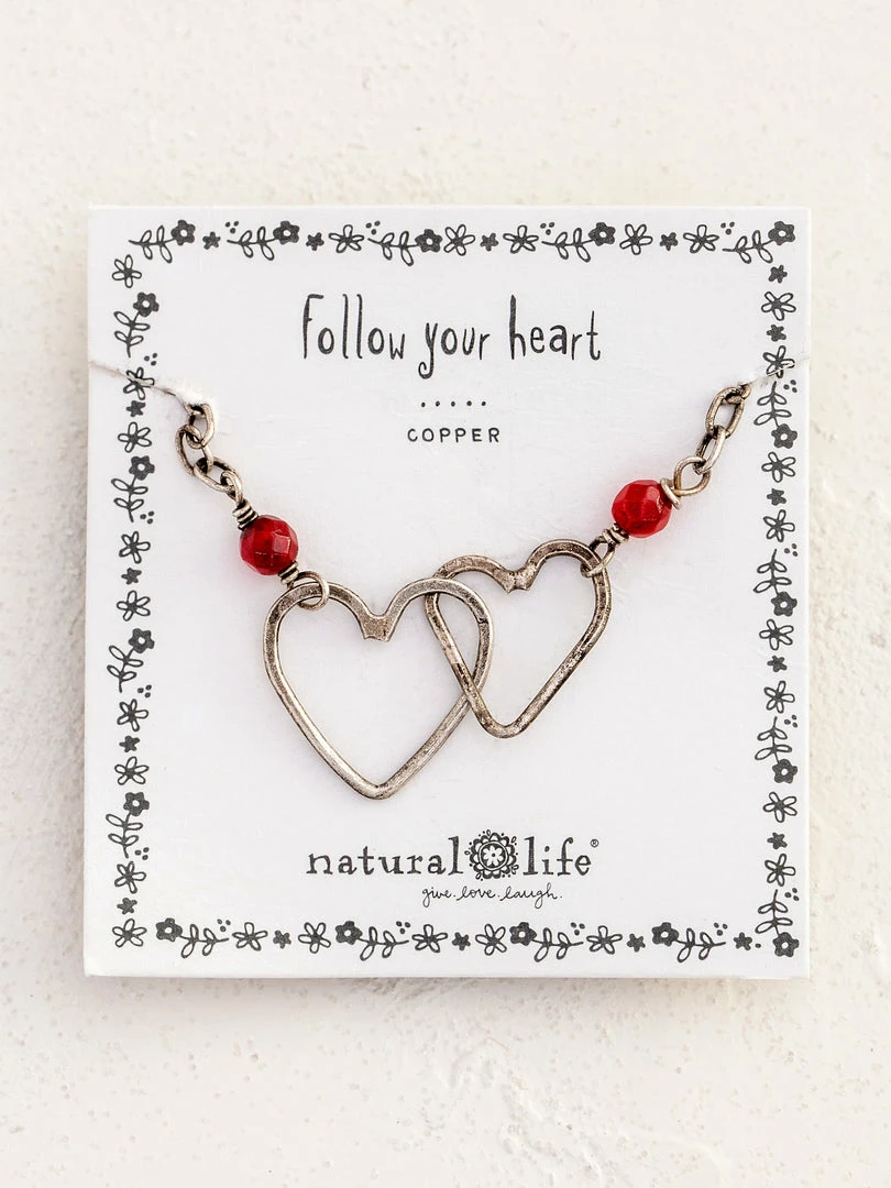 Natural Life ACCESSORIES Metal Heart Necklace 6 Natural Life ACCESSORIES Metal Heart Necklace