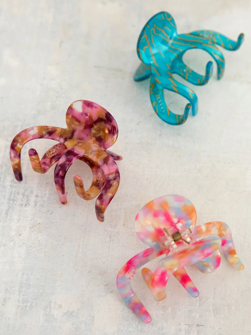 Natural Life Octopus Claw Clip 9 Natural Life Octopus Claw Clip