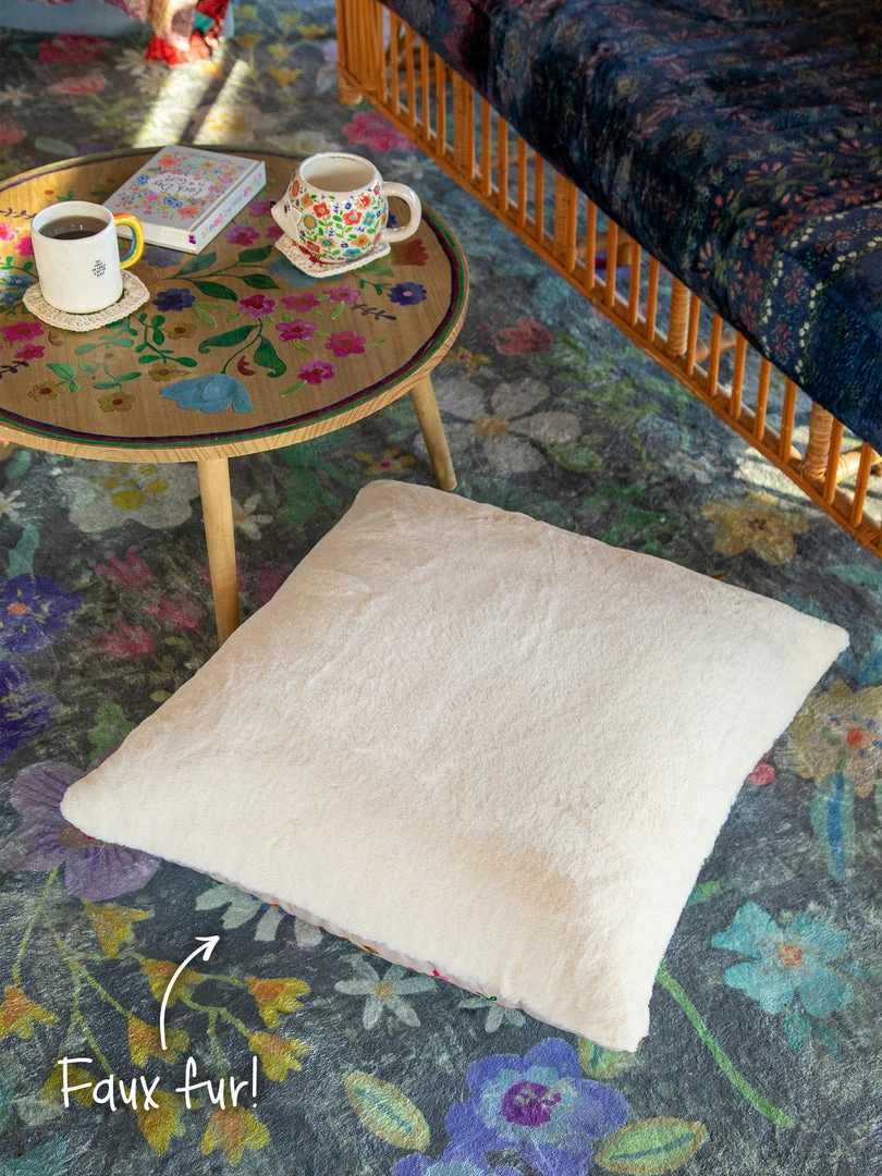 Natural Life Back To Campus XL Faux Fur Pillow 17 Natural Life Back To Campus XL Faux Fur Pillow