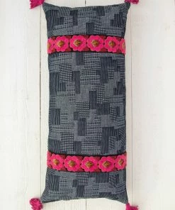 Natural Life Back To Campus Tesoro Embroidered Pillow