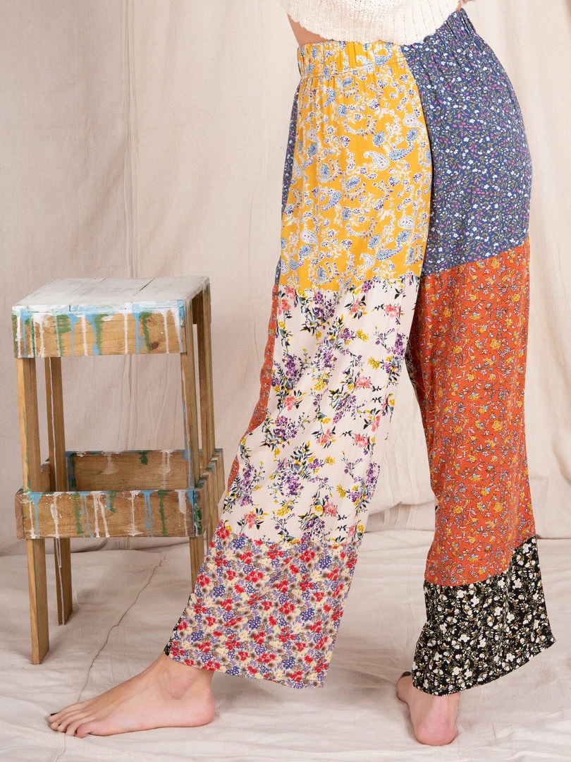 Natural Life CLOTHES Mimi Mixed Print Pant 6 Natural Life CLOTHES Mimi Mixed Print Pant