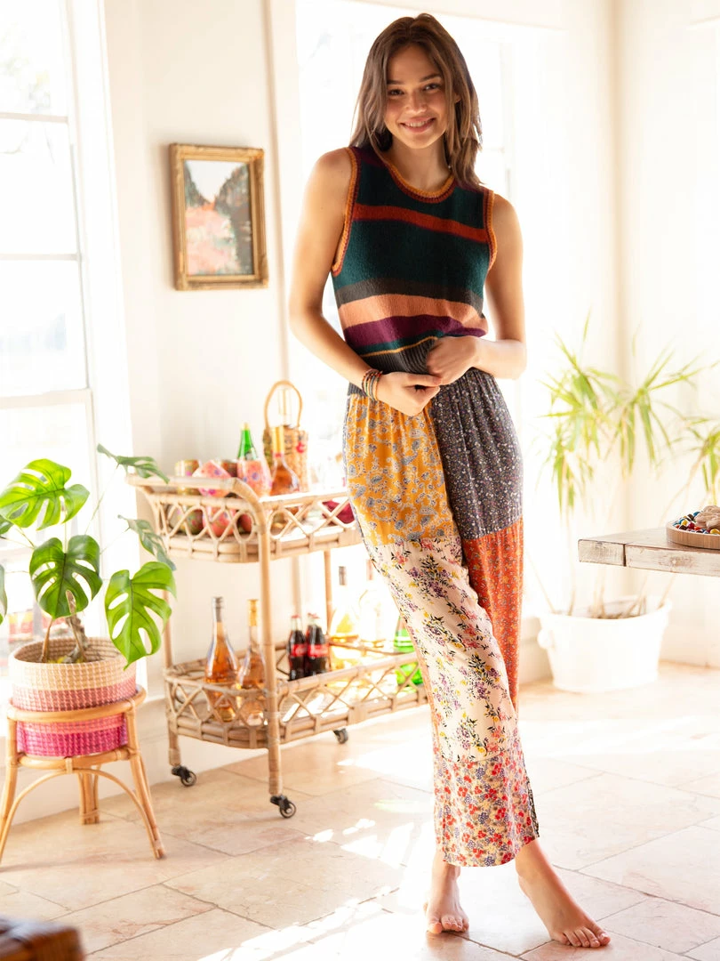 Natural Life CLOTHES Mimi Mixed Print Pant 3 Natural Life CLOTHES Mimi Mixed Print Pant