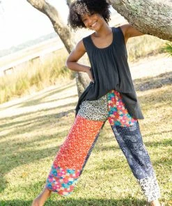 Natural Life CLOTHES Mimi Mixed Print Pant 18 Natural Life CLOTHES Mimi Mixed Print Pant
