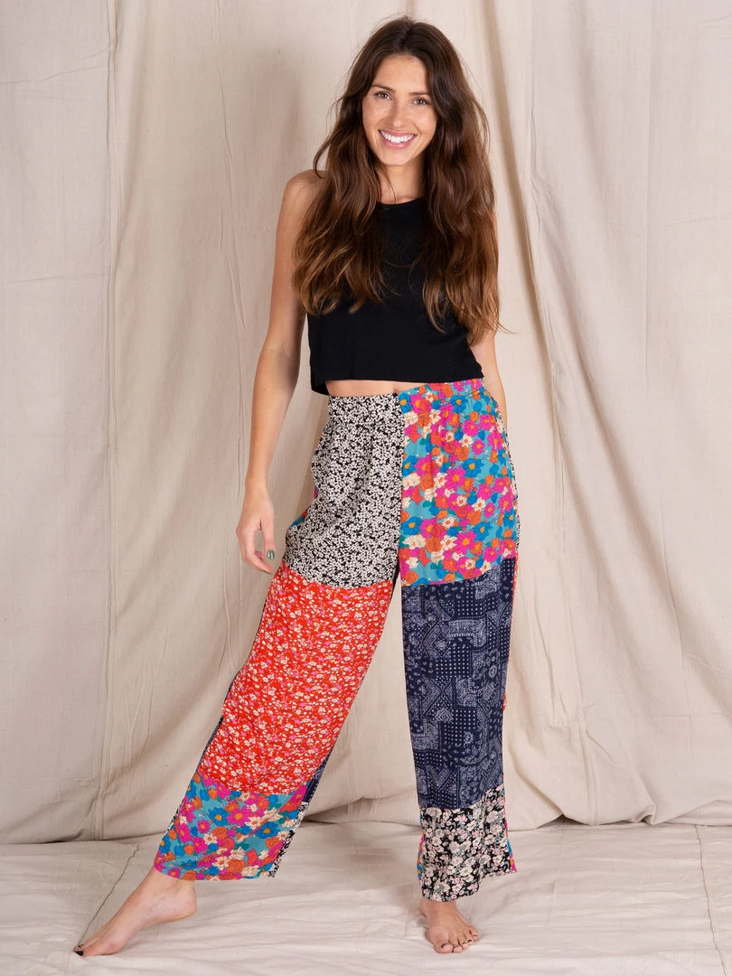 Natural Life CLOTHES Mimi Mixed Print Pant 8 Natural Life CLOTHES Mimi Mixed Print Pant