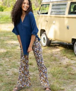 Natural Life NEW & TRENDING Cali Knit Wide Leg Pant