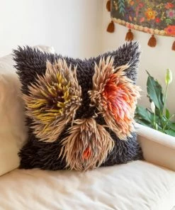 Natural Life Ziggy Shag Pillow Back To Campus