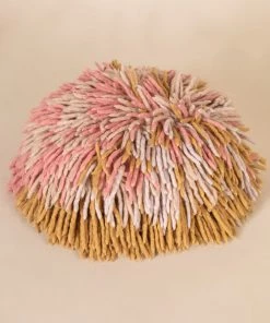 Natural Life Ziggy Shag Pouf Back To Campus