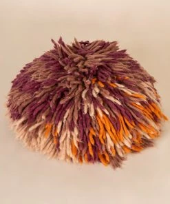 Natural Life Ziggy Shag Pouf Back To Campus