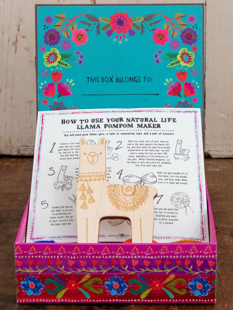 Natural Life Back To Campus Pom Pom & Tassel Kit 5 Natural Life Back To Campus Pom Pom & Tassel Kit