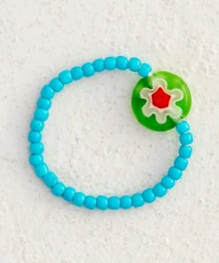 Natural Life Millefiori Bead Ring SUMMER SHOP 13 Natural Life Millefiori Bead Ring SUMMER SHOP