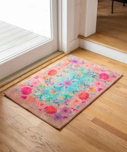 Natural Life Boho Garden Chenille Rug Back To Campus