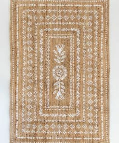 Natural Life Printed Jute Rug Back To Campus
