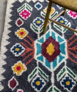 Natural Life NEW & TRENDING Charcoal Shaggy Wool Rug 21 Natural Life NEW & TRENDING Charcoal Shaggy Wool Rug