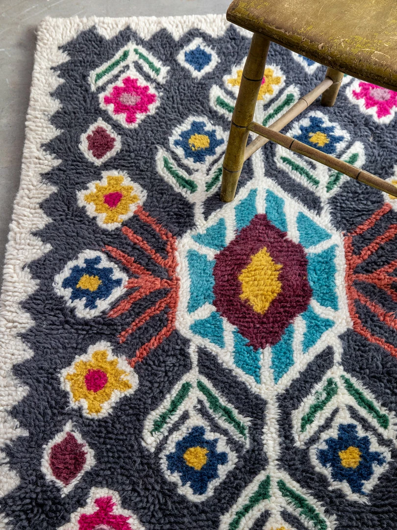 Natural Life NEW & TRENDING Charcoal Shaggy Wool Rug 10 Natural Life NEW & TRENDING Charcoal Shaggy Wool Rug