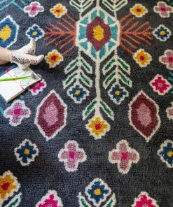 Natural Life NEW & TRENDING Charcoal Shaggy Wool Rug 23 Natural Life NEW & TRENDING Charcoal Shaggy Wool Rug