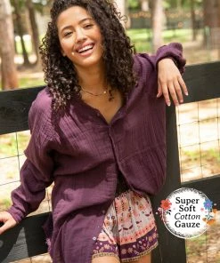 Natural Life NEW & TRENDING Laid Back Button Down 34 Natural Life NEW & TRENDING Laid Back Button Down