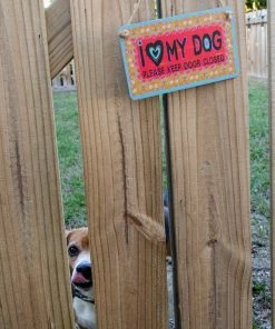 Natural Life Set Of 2 Gate Signs