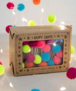 Natural Life Pompom Fairy Lights Back To Campus 7 Natural Life Pompom Fairy Lights Back To Campus