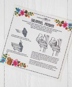 Natural Life Beach & Outdoors Squirrel Picnic Table Feeder