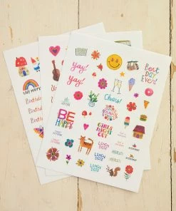 Natural Life Shaped Sticker Set Back To Campus 9 Natural Life Shaped Sticker Set Back To Campus