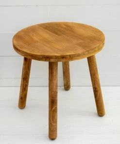 Natural Life Crochet Side Table