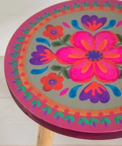 Natural Life NEW & TRENDING Stool Side Table