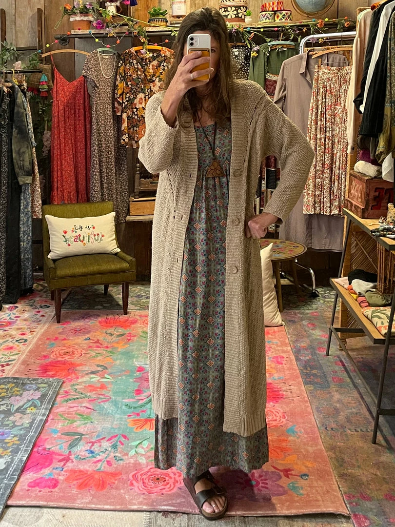 Natural Life CLOTHES Cable Knit Duster 8 Natural Life CLOTHES Cable Knit Duster