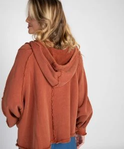 Natural Life CLOTHES Zip Up Weekend Hoodie