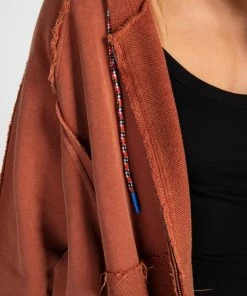 Natural Life CLOTHES Zip Up Weekend Hoodie