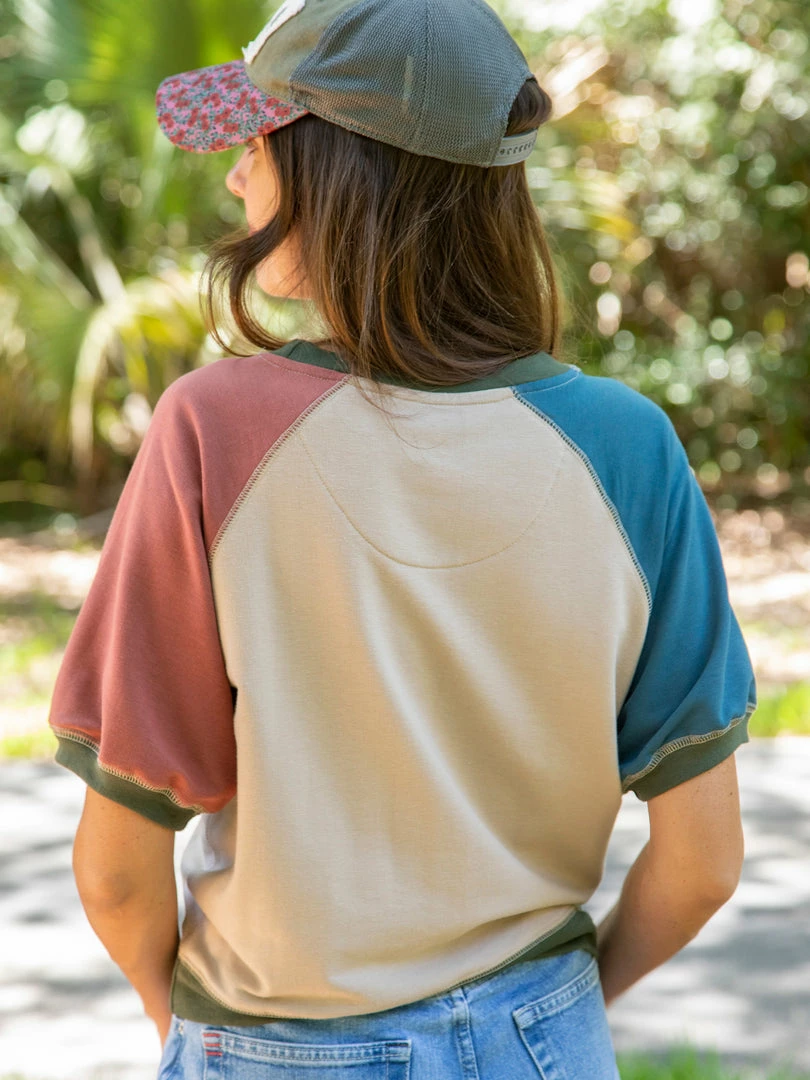 Natural Life Colorblock Raglan Sweatshirt 4 Natural Life Colorblock Raglan Sweatshirt