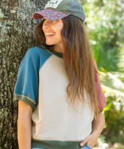 Natural Life Colorblock Raglan Sweatshirt