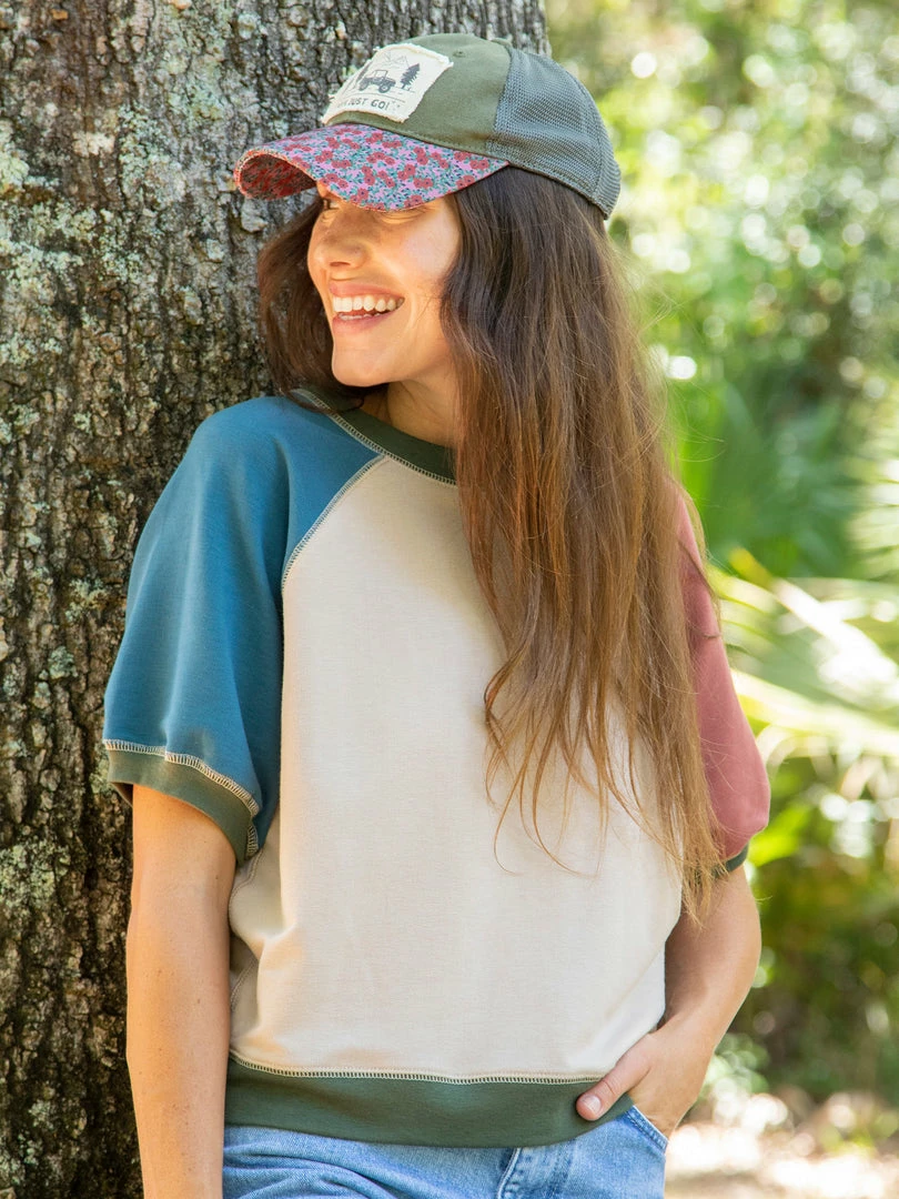 Natural Life Colorblock Raglan Sweatshirt 3 Natural Life Colorblock Raglan Sweatshirt