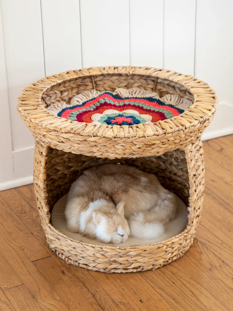 Natural Life Cat Bed Basket Table 7 Natural Life Cat Bed Basket Table